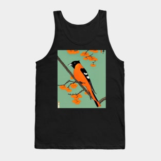 Orchard Oriole Bird and the Baltimore Oriole Tank Top